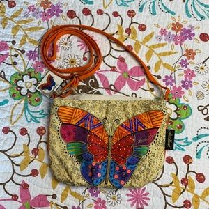 Laurel Burch small butterfly purse